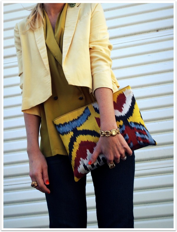 "Colorblocking, spring trends, yellow"